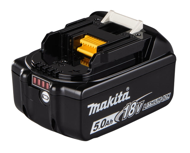 Batteria nera 18v con indicatore di carica