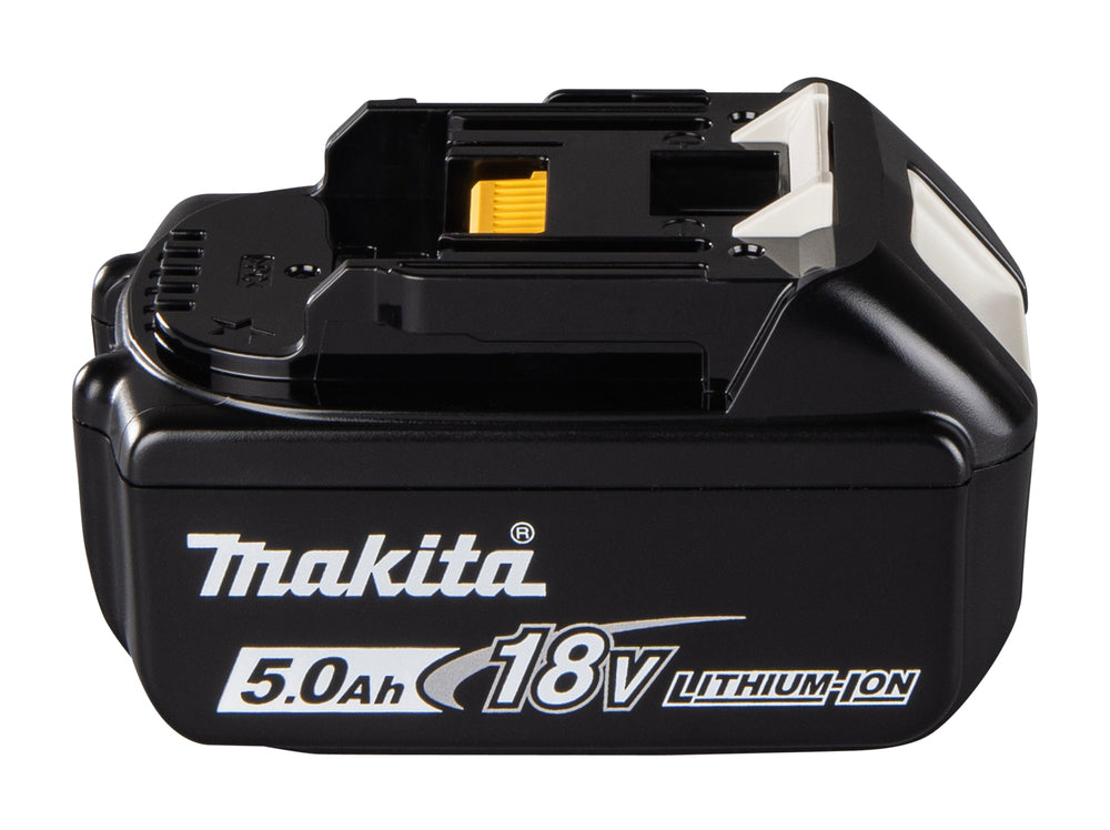 Batteria nera vista di lato