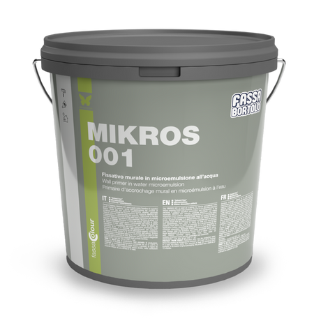 Barattolo di Fissativo Murale Mikros 001