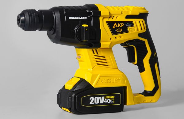 Tassellatore giallo Akifix con batteria