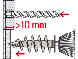 Tasselli isolanti Fischer FID II 50 mm – Fissaggio su cappotto termico (50 pezzi)