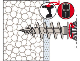 Tasselli isolanti Fischer FID II 50 mm – Fissaggio su cappotto termico (50 pezzi)