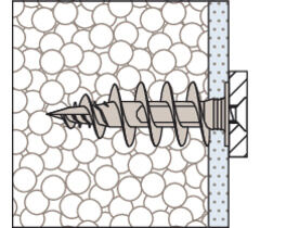 Tasselli isolanti Fischer FID II 50 mm – Fissaggio su cappotto termico (50 pezzi)