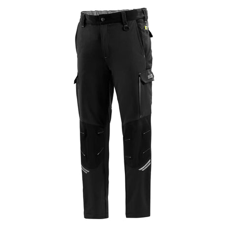 pantaloni da lavoro con tasche grigi scuro