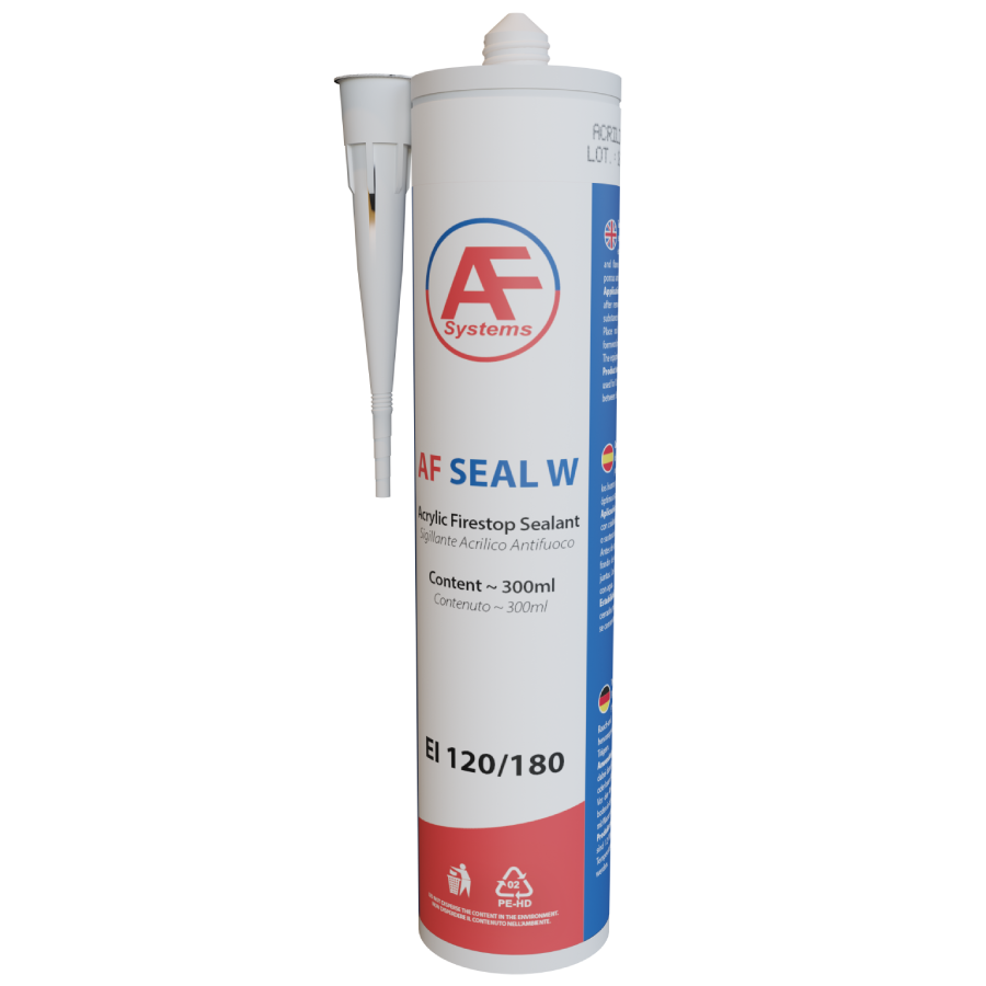 AF Seal W: Il Sigillante Acrilico Antifuoco per Giunti e Attraversamenti