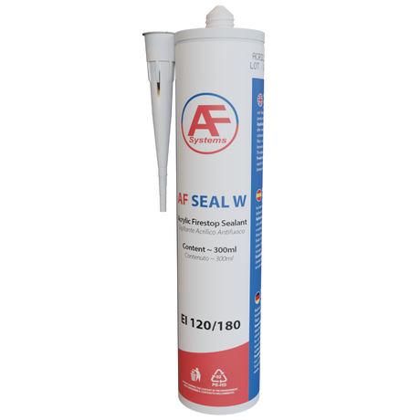 AF Seal W: Il Sigillante Acrilico Antifuoco per Giunti e Attraversamenti