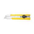 Cutter con impugnatura gialla