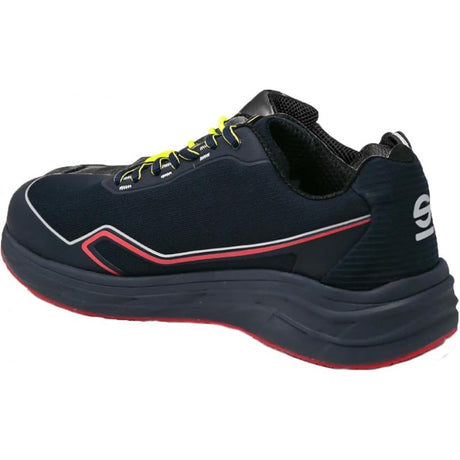 scarpe antinfortunistiche nere e rosse 