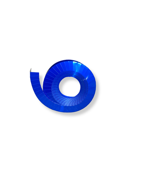 rotolo alettato in alluminio blu